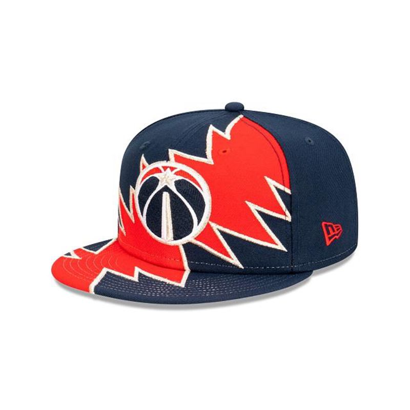 NBA Washington Wizards Flash 9Fifty Snapback (QHL6457) - Blue New Era Caps